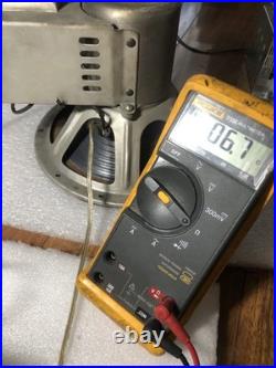 Vintage Utah Philco 90 Tube Amp Radio 30's Field Coil Speaker 9 Rare Tested