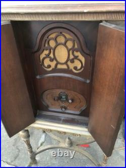 Vintage Utah Philco 90 Tube Amp Radio 30's Field Coil Speaker 9 Rare Tested