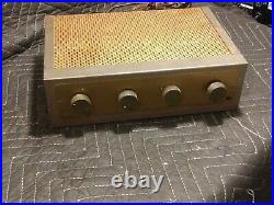 Vintage Very rare EICO Model HF-12 Tube Integrated Amplifier Amp