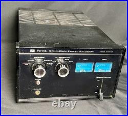 Vintage Victor RCA MCM-105 Solid State Amplifier Tube Audiophile Audio Rare Hifi