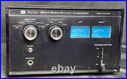 Vintage Victor RCA MCM-105 Solid State Amplifier Tube Audiophile Audio Rare Hifi
