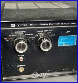 Vintage Victor RCA MCM-105 Solid State Amplifier Tube Audiophile Audio Rare Hifi