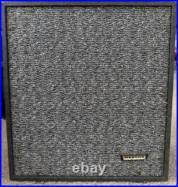 Vintage Webcor EP4820-1 Push Pull Mono Tube Amp Extension Speaker 1950s WithRemote
