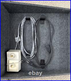 Vintage Webcor EP4820-1 Push Pull Mono Tube Amp Extension Speaker 1950s WithRemote