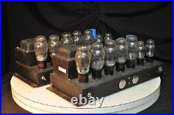 Vintage Webster Electric 2A3 Mono Tube Amplifier Pair