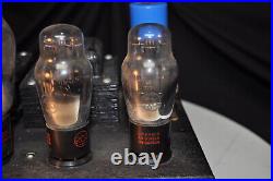 Vintage Webster Electric 2A3 Mono Tube Amplifier Pair