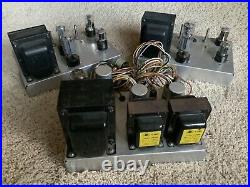 Vintage Williamson / Stancor monoblock tube Amplifiers w / outboard power supply