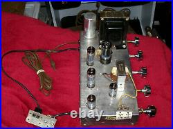 Vintage Zenith Integrated Tube Amp, Recapped Model, 5b23