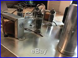 Vintage Zenith Stereo tube amplifier and tube pre-amp with all original tubes