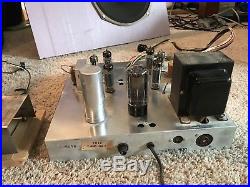 Vintage Zenith Stereo tube amplifier and tube pre-amp with all original tubes