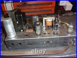Vintage Zenith Vacuum Tube Amplifier Chassis 5b24 6bq5 Pp