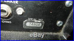Vintage circa 1974 Ampeg SVT Tube Bass Amp Head Sounds Amazing