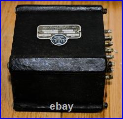 Vintage early Black UTC LS-55 Audio Output Transformer for 300B or 6L6 tube amp
