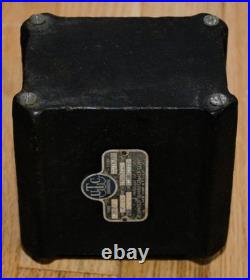Vintage early Black UTC LS-55 Audio Output Transformer for 300B or 6L6 tube amp