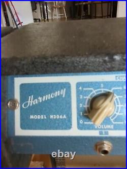 Vintage harmony tube amplifier 1963 100% original. In Storage since 1966