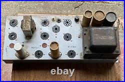 Vintage mid-1960s Conn project tube organ amplifier good xfrmrs