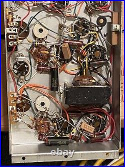 Vintage mid-1960s Conn project tube organ amplifier good xfrmrs