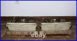 Vintage pair of Sear Silvertone Mono Amplifier 6BQ5 / receiver from Cabinet-work