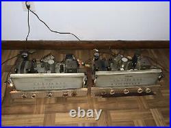 Vintage pair of Sear Silvertone Mono Amplifier 6BQ5 / receiver from Cabinet-work