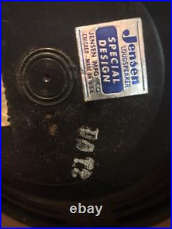 Vintage sears silvertone tube amp, 1472 jensen c12r c7271 speaker