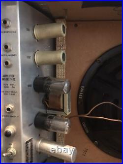 Vintage sears silvertone tube amp, 1472 jensen c12r c7271 speaker