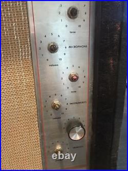 Vintage sears silvertone tube amp, 1472 jensen c12r c7271 speaker