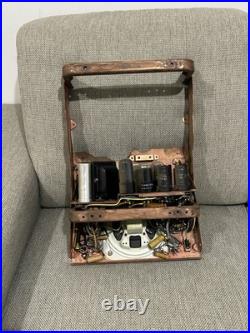 Vintage single ended tube amplifier project 6x5 6v6 6sn7 dual 6sc7 with speaker