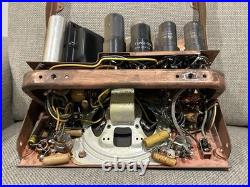 Vintage single ended tube amplifier project 6x5 6v6 6sn7 dual 6sc7 with speaker