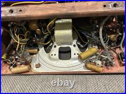 Vintage single ended tube amplifier project 6x5 6v6 6sn7 dual 6sc7 with speaker