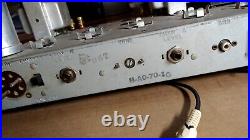 Vintage stereo tube amplifier