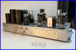 Vintage stereo tube amplifier Conn 59092 GREAT restored