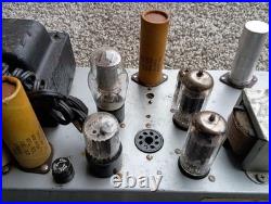 Vintage tube amplifier