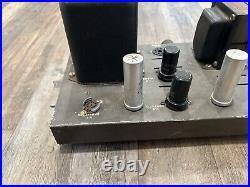 Vintage tube amplifier