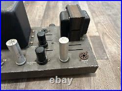 Vintage tube amplifier