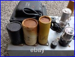 Vintage tube amplifier