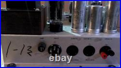 Vintage tube amplifier