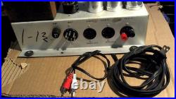 Vintage tube amplifier