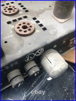 Vintage tube amplifier Bogen