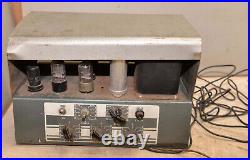 Vintage tube amplifier Hi Fidelity collectible audio equipment early amp parts