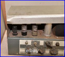 Vintage tube amplifier Hi Fidelity collectible audio equipment early amp parts