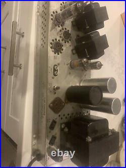 Vintage tube amplifier the fischer