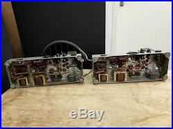Vintage tube amplifiers TESLA pair from 1950's