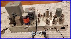 Vintage tube preamp, amplifier project