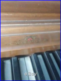 Vintage wurlitzer 700 electric piano. With built in tube amp