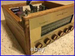 Voice of Music VOM Vintage Stereo Tube Amp Receiver with Bluetooth Sounds Great