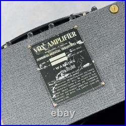 Vox AC50 MK III Big Box Vintage Tube Amplifier Head 1965 Black