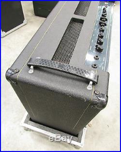 Vox V125, vintage unique guitar tube amplifier combo in flightcase on wheels