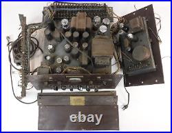 Vtg 1940 Bell Zephyr Tube Type Amplifier Radio Receiver with Speaker Sound Audio