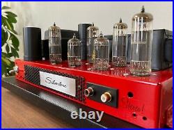 Vtg 1960's Silvertone EL84 6BQ5 Stereo Tube Amplifier Amp Audio Stand Alone