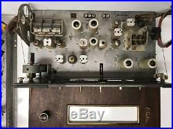 Vtg 1960s Fisher Stereo Tube Amplifier & Preamplifier 6BQ5 460-A 460-T Electra V